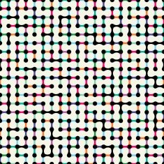 Pixel seamless pattern with conceptual links stylish color tones N2