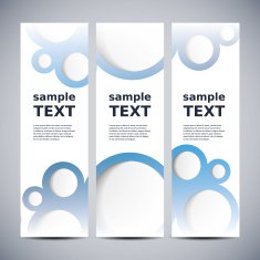 Three Abstract Header Designs N4