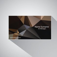 Calling card of art manager N9