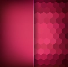 abstract background consisting of hexagons and matt glass N71