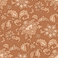 Ornamental wallpaper pattern N56