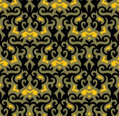 floral wallpaper N25