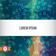 Abstract Colorful Triangles Background Vector N254