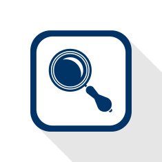 magnifier flat icon