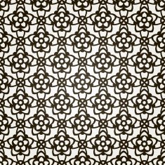 Vector seamless floral background Lace pattern