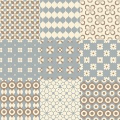 Seamless geometric wallpaper N6