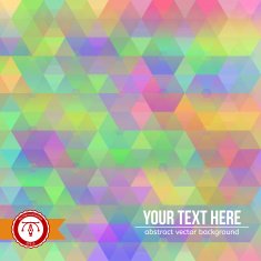 Abstract Colorful Hexagon Background Vector N3