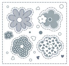 Set of flowers N13