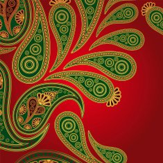 Paisley background N12