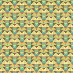 Graphic seamless colorful pattern Flat style N21