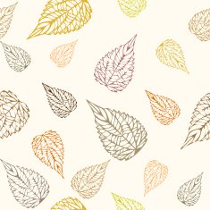Seamless autumn leaves background N2