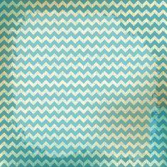 vector chevron background on linen turquoise canvas texture