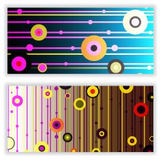 Vector banner design set