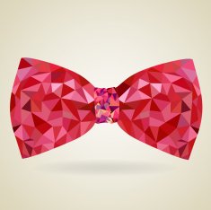 Abstract bow tie