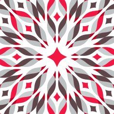 Abstract geometric pattern N80