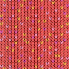 vector seamless knitted pattern N5