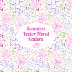 Vector greeting ornate background N9