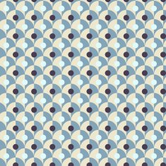 Seamless simple retro geometrical pattern of classic style N17