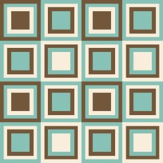 Fashion pattern with squares N5