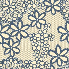 Flower lacy seamless background N39