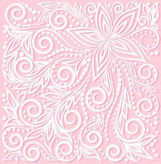 beautiful floral pattern a design element in the wedding style