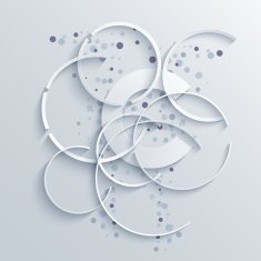 Vector circle abstract background Eps10 N5