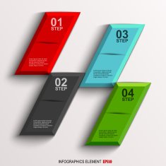 Abstract paper infographic N8