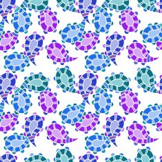 seamless pattern with paisley N16