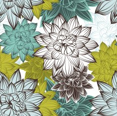 Seamless Floral Pattern N863