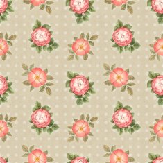 Vintage watercolor seamless pattern