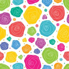 colorful floral pattern N2