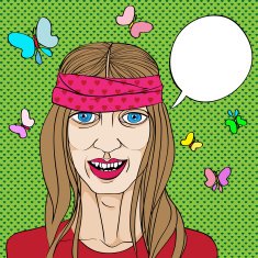 hippie portrait N2