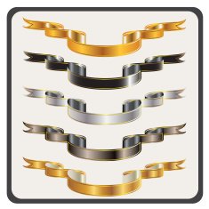 Ribbon Banner Collection - vector illustrations