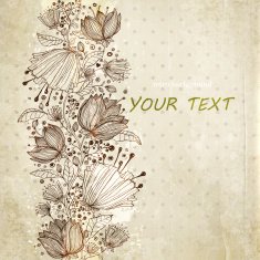 Floral Pattern N486