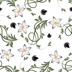 Seamless Floral Pattern N869