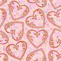 Valentine heart seamless N4