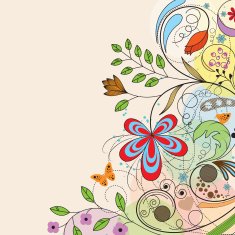 Floral Pattern N488
