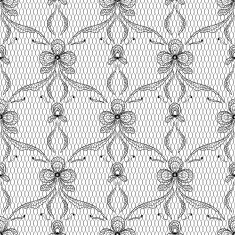 Old lace background ornamental flowers Vector texture N13