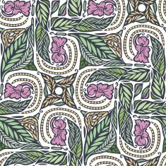 floral seamless pattern N353