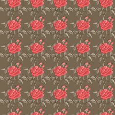 Seamless pattern with roses N39
