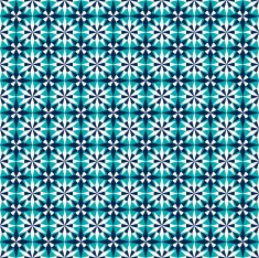 Seamless Ethnic African Star Pattern