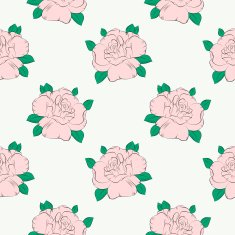 Seamless pattern with roses N40