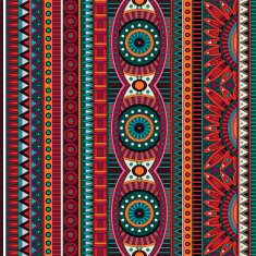Tribal ethnic seamless pattern N5