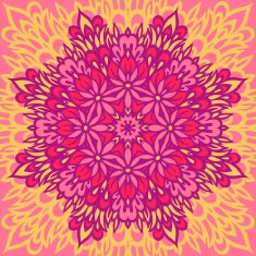 Flower Mandala Abstract background N8
