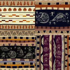 Set of Tribal painting