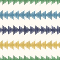 seamless arrow ethnic pattern