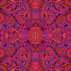 Abstract vector tribal ethnic pattern N20