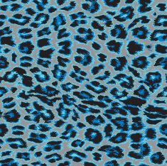 Blue Leopard Print N2