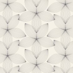 Floral stylish background Vector repeating texture N2