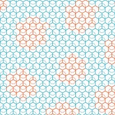 abstract hexagon pattern background